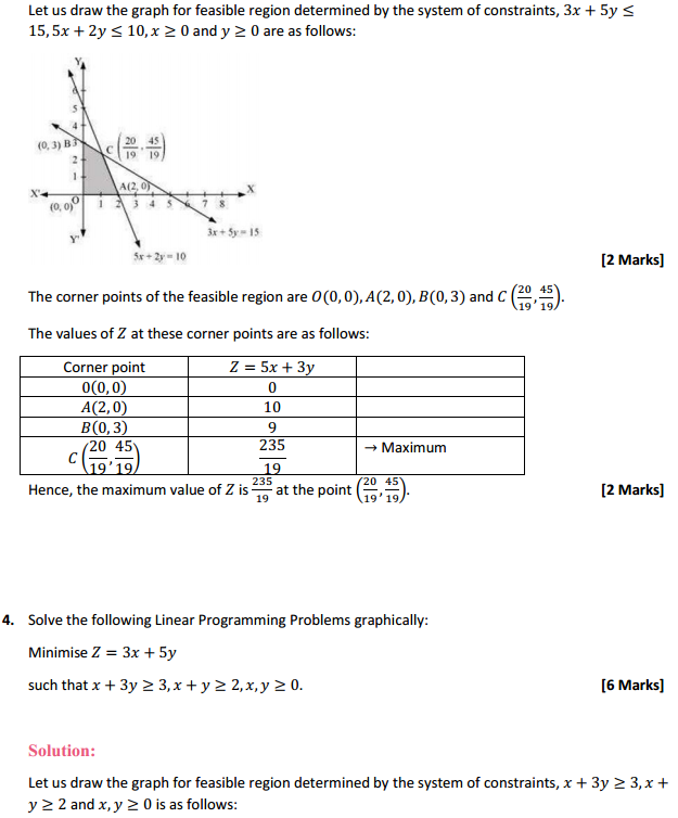 NCERT Solutions for Class 12 Maths Chapter 12 Linear Programming Ex 12.1 3