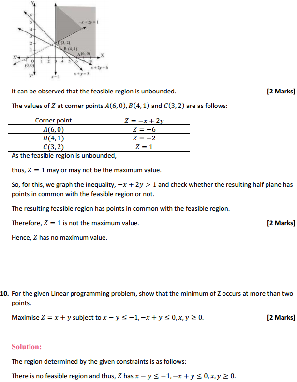 NCERT Solutions for Class 12 Maths Chapter 12 Linear Programming Ex 12.1 9