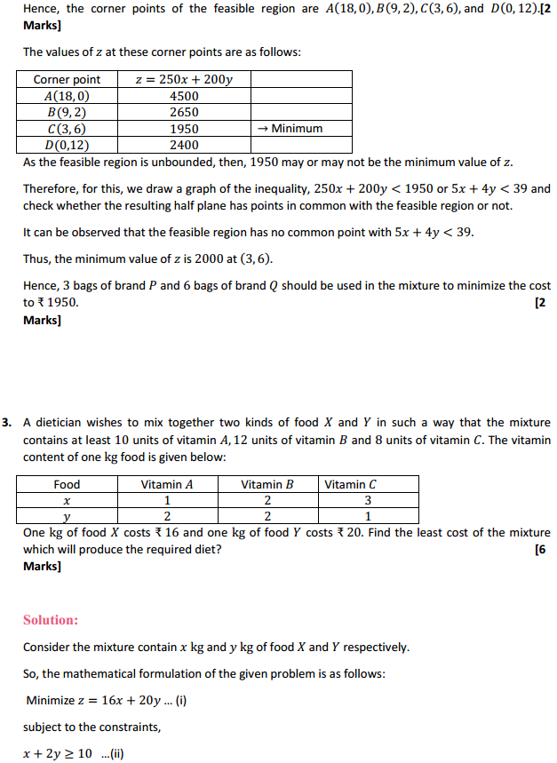 NCERT Solutions for Class 12 Maths Chapter 12 Linear Programming Miscellaneous Exercise 4