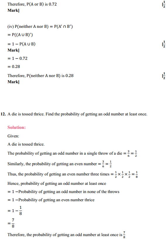 NCERT Solutions for Class 12 Maths Chapter 13 Probability Ex 13.2 15