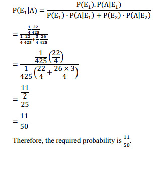 NCERT Solutions for Class 12 Maths Chapter 13 Probability Ex 13.3 16