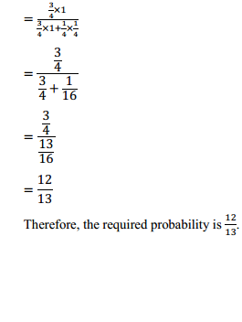 NCERT Solutions for Class 12 Maths Chapter 13 Probability Ex 13.3 6
