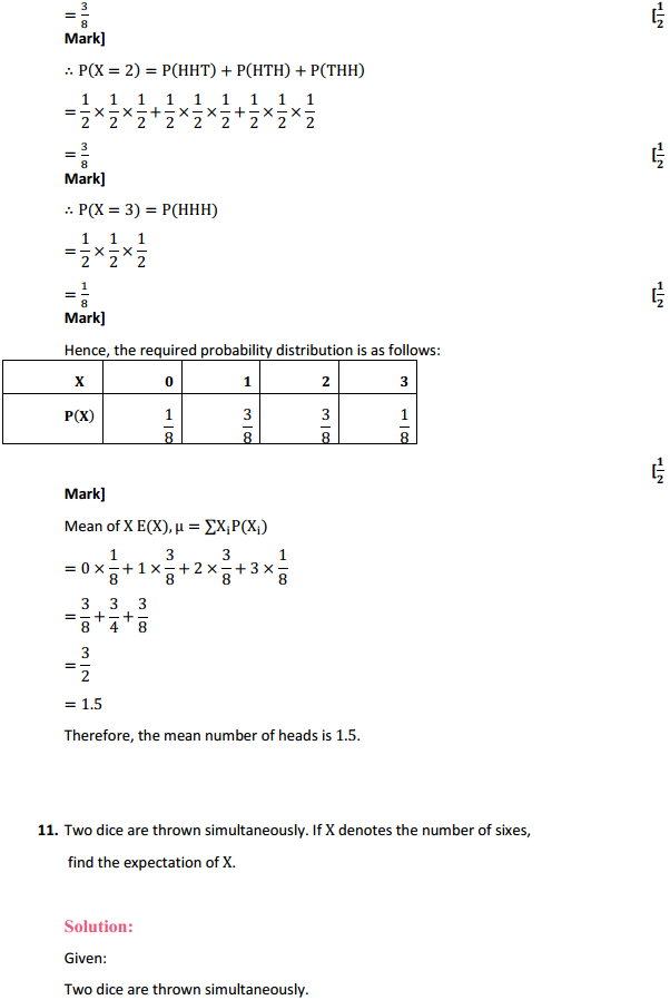NCERT Solutions for Class 12 Maths Chapter 13 Probability Ex 13.4 19