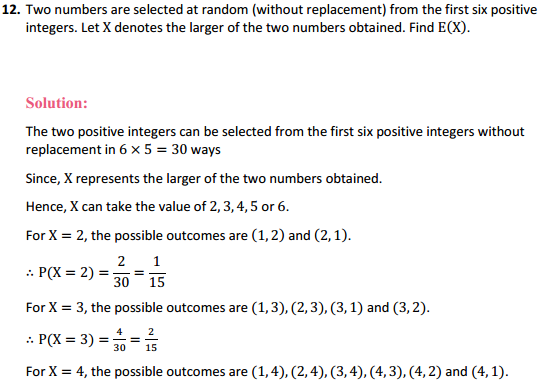 NCERT Solutions for Class 12 Maths Chapter 13 Probability Ex 13.4 21