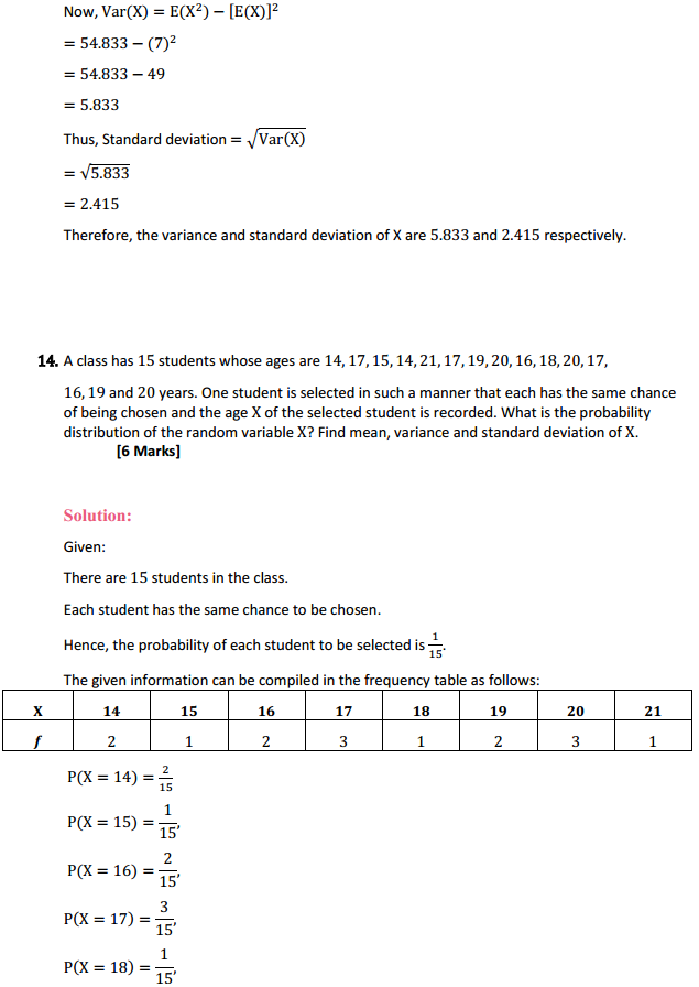 NCERT Solutions for Class 12 Maths Chapter 13 Probability Ex 13.4 25