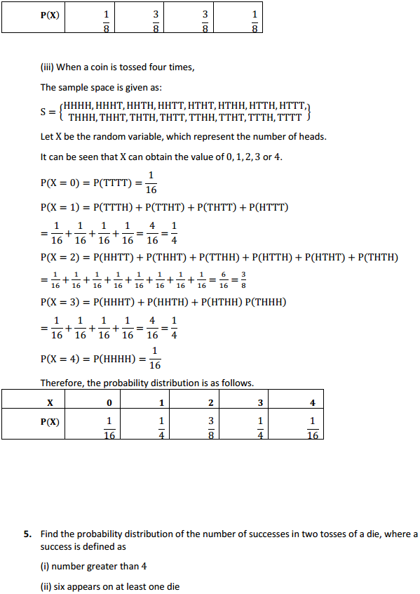 NCERT Solutions for Class 12 Maths Chapter 13 Probability Ex 13.4 8