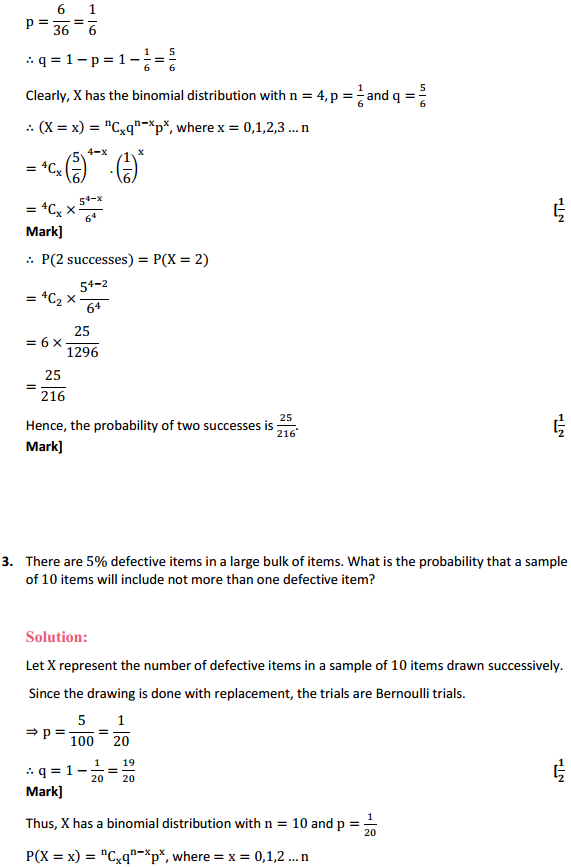NCERT Solutions for Class 12 Maths Chapter 13 Probability Ex 13.5 3