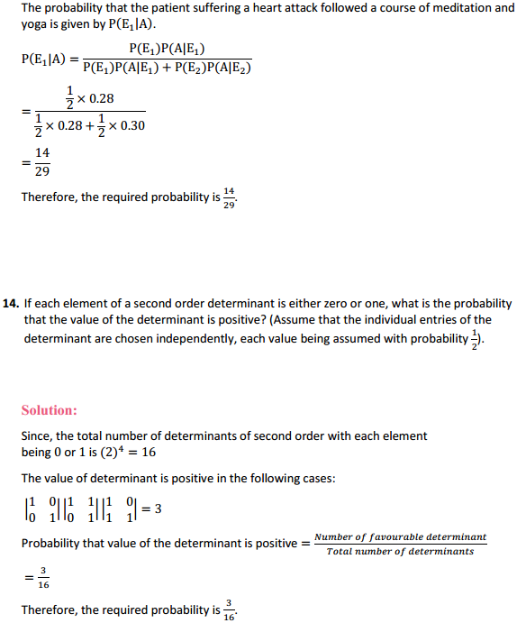 NCERT Solutions for Class 12 Maths Chapter 13 Probability Miscellaneous Exercise 19