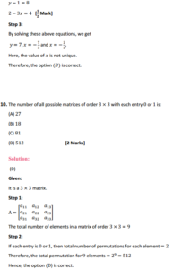 NCERT Solutions For Class 12 Maths Chapter 3 Matrices Ex 3.1 – NCERT MCQ