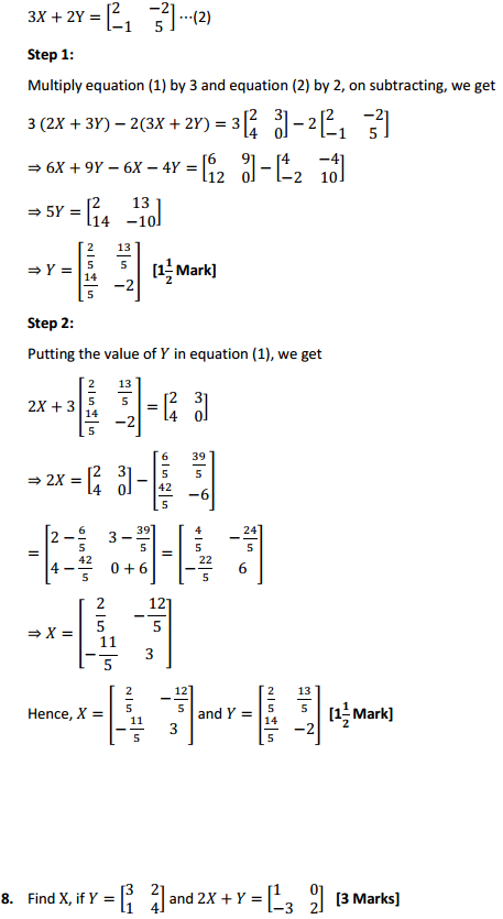 NCERT Solutions for Class 12 Maths Chapter 3 Matrices Ex 3.2 12