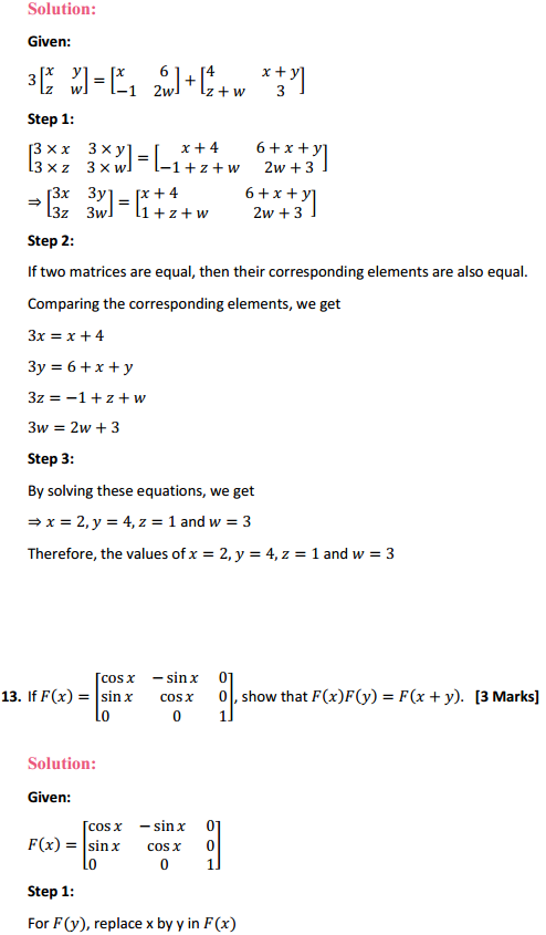 NCERT Solutions for Class 12 Maths Chapter 3 Matrices Ex 3.2 16