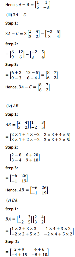 NCERT Solutions for Class 12 Maths Chapter 3 Matrices Ex 3.2 2