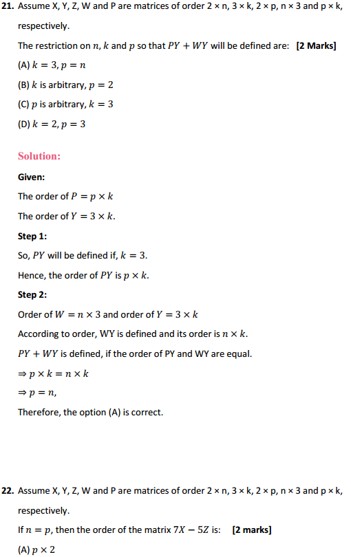 NCERT Solutions for Class 12 Maths Chapter 3 Matrices Ex 3.2 29