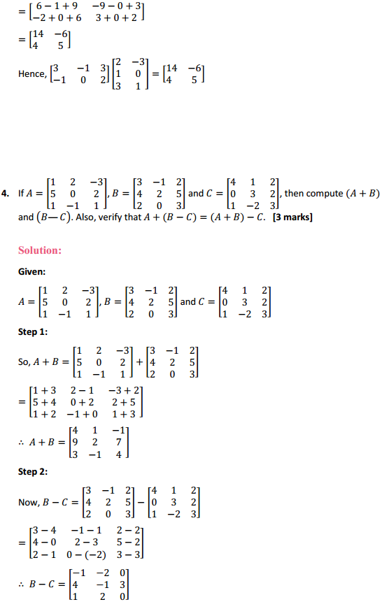NCERT Solutions for Class 12 Maths Chapter 3 Matrices Ex 3.2 8