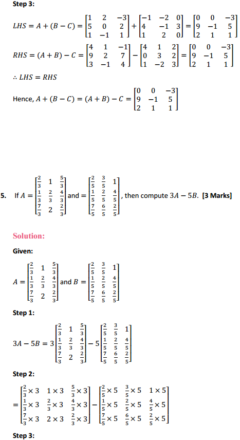 NCERT Solutions for Class 12 Maths Chapter 3 Matrices Ex 3.2 9