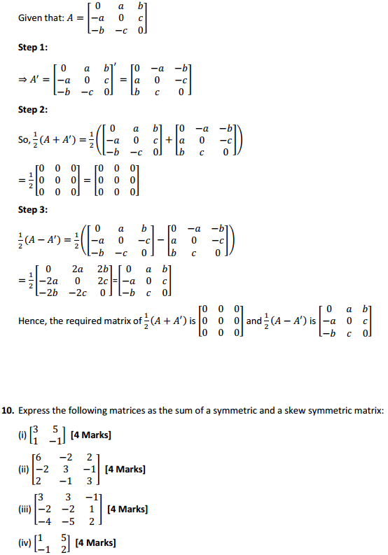 NCERT Solutions for Class 12 Maths Chapter 3 Matrices Ex 3.3 13