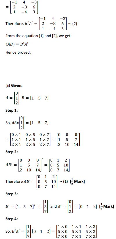 NCERT Solutions for Class 12 Maths Chapter 3 Matrices Ex 3.3 8