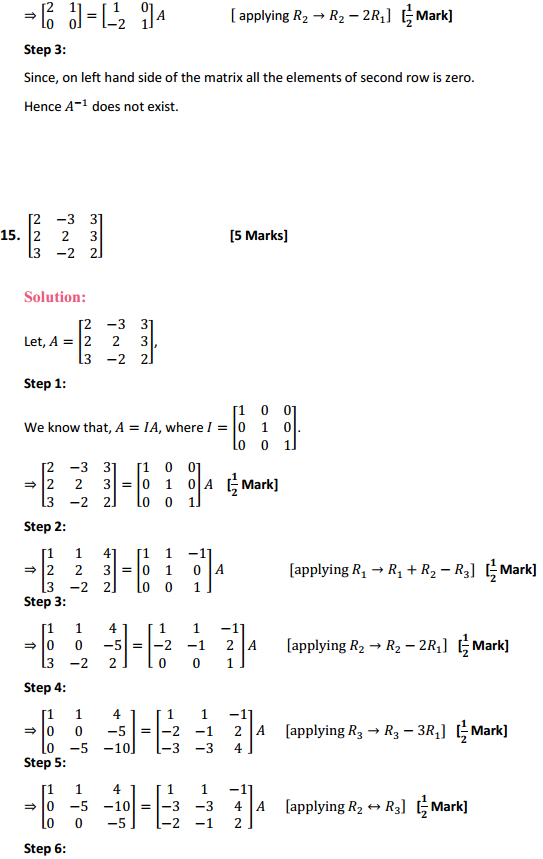 NCERT Solutions for Class 12 Maths Chapter 3 Matrices Ex 3.4 12