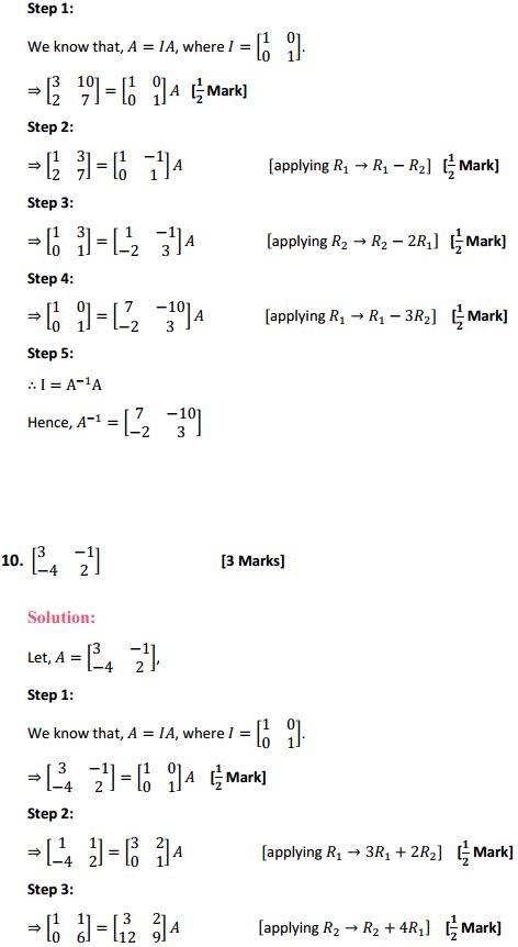 NCERT Solutions for Class 12 Maths Chapter 3 Matrices Ex 3.4 8