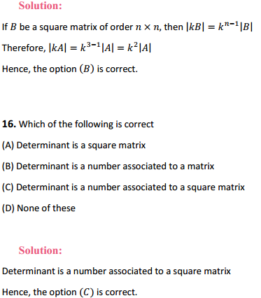 NCERT Solutions for Class 12 Maths Chapter 4 Determinants Ex 4.2 13