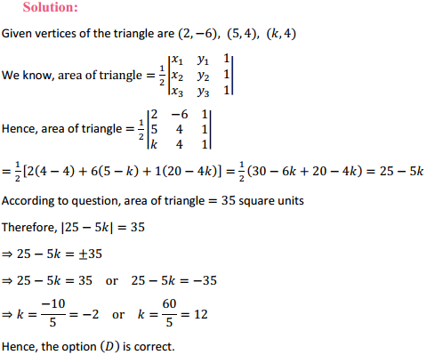NCERT Solutions for Class 12 Maths Chapter 4 Determinants Ex 4.3 5