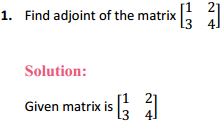 NCERT Solutions for Class 12 Maths Chapter 4 Determinants Ex 4.5 1