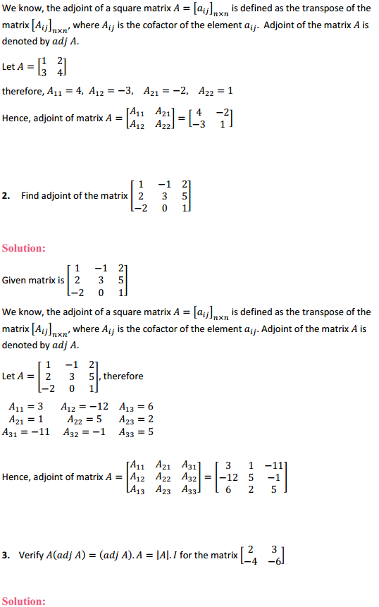 NCERT Solutions for Class 12 Maths Chapter 4 Determinants Ex 4.5 2