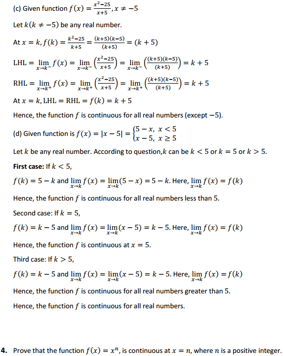 NCERT Solutions for Class 12 Maths Chapter 5 Continuity and Differentiability Ex 5.1 3