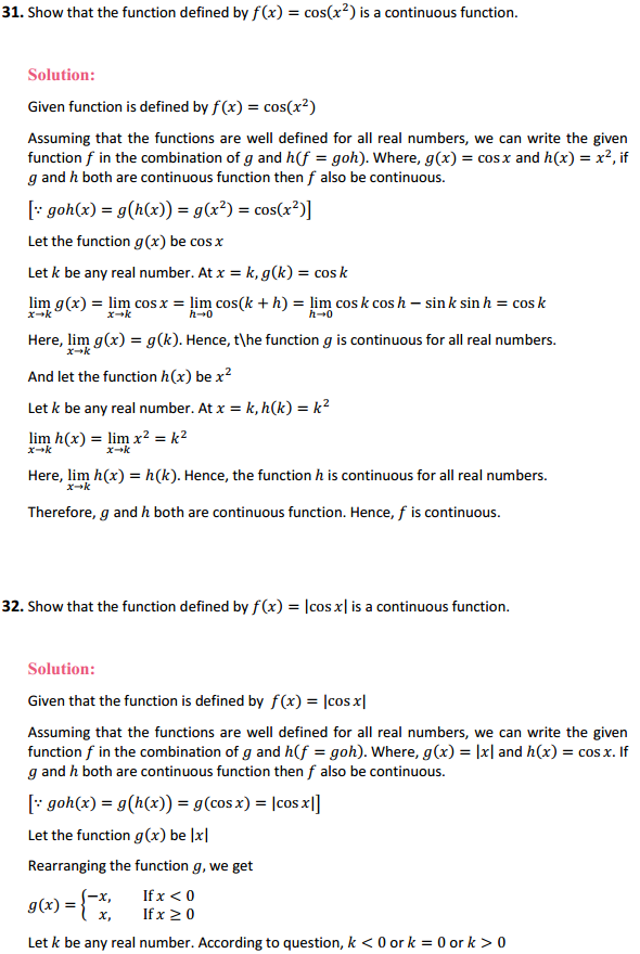 NCERT Solutions for Class 12 Maths Chapter 5 Continuity and Differentiability Ex 5.1 35