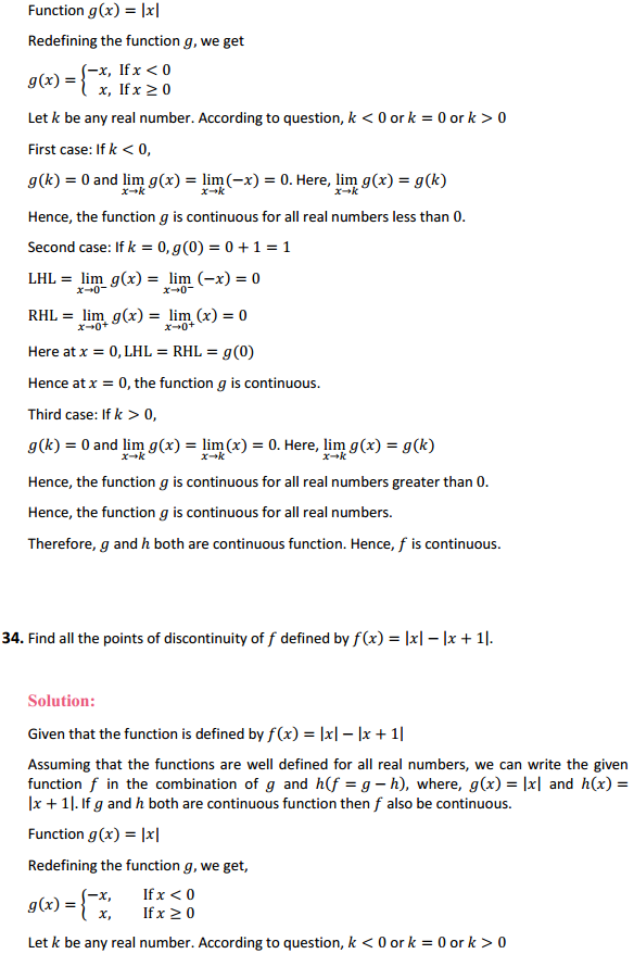 NCERT Solutions for Class 12 Maths Chapter 5 Continuity and Differentiability Ex 5.1 38