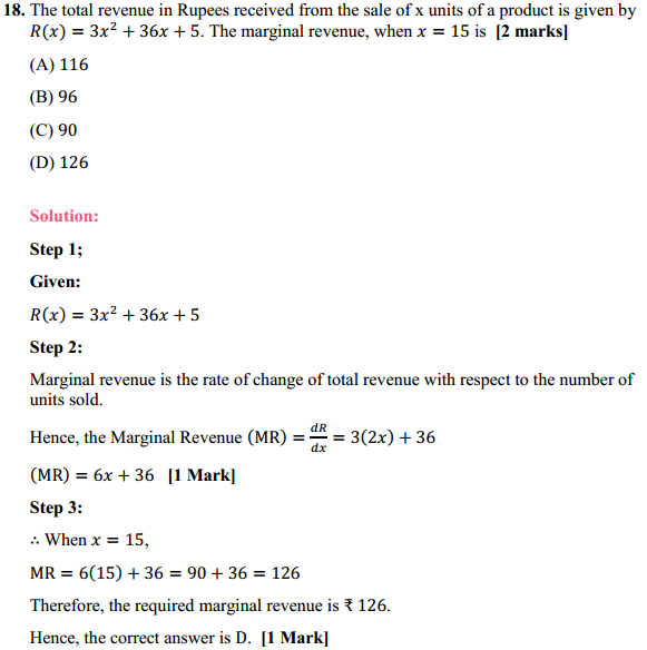 NCERT Solutions for Class 12 Maths Chapter 6 Application of Derivatives Ex 6.1 21