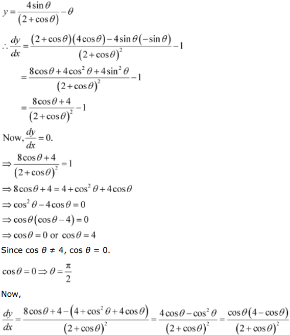 NCERT Solutions for Class 12 Maths Chapter 6 Application of Derivatives Ex 6.2 10
