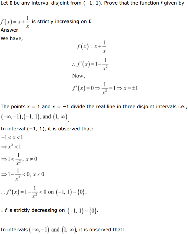 NCERT Solutions for Class 12 Maths Chapter 6 Application of Derivatives Ex 6.2 18