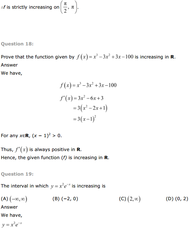 NCERT Solutions for Class 12 Maths Chapter 6 Application of Derivatives Ex 6.2 21