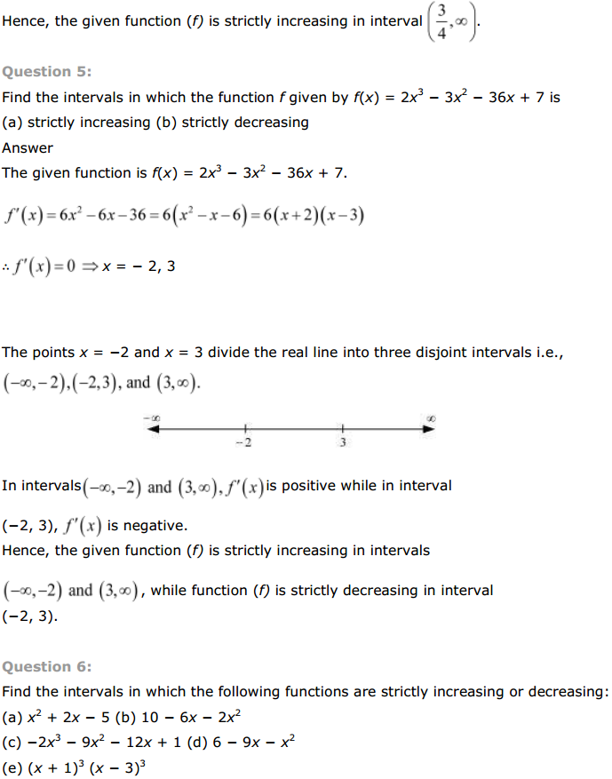 NCERT Solutions for Class 12 Maths Chapter 6 Application of Derivatives Ex 6.2 3