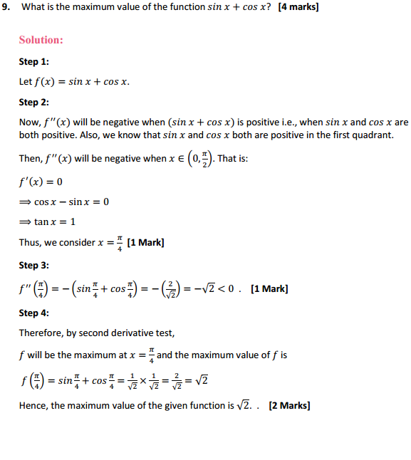 NCERT Solutions for Class 12 Maths Chapter 6 Application of Derivatives Ex 6.5 33