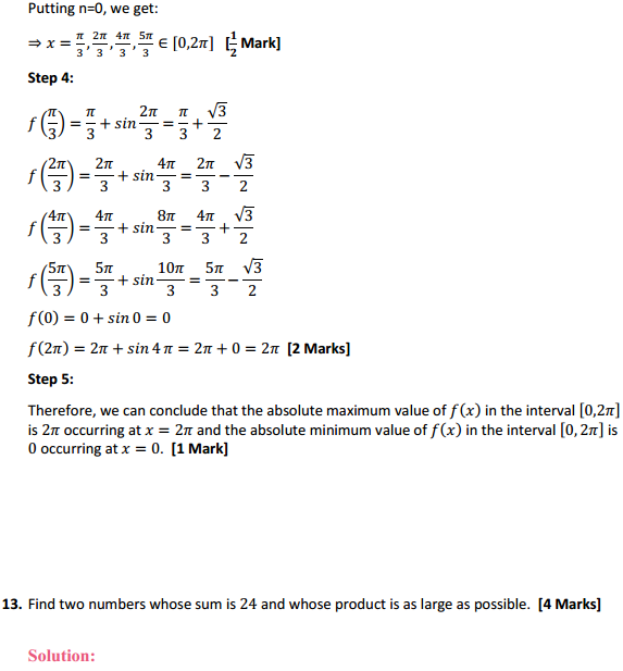 NCERT Solutions for Class 12 Maths Chapter 6 Application of Derivatives Ex 6.5 38