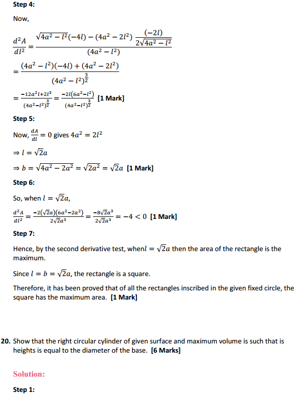 NCERT Solutions for Class 12 Maths Chapter 6 Application of Derivatives Ex 6.5 51