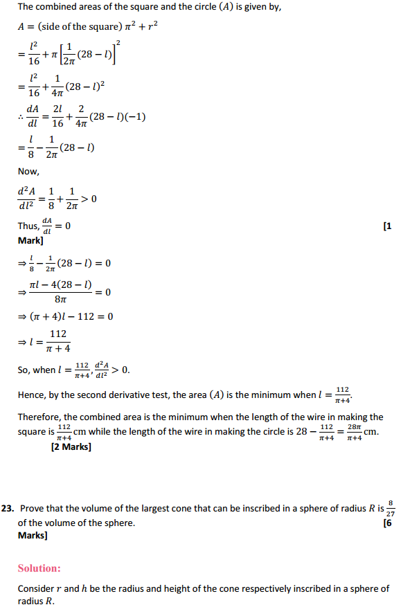 NCERT Solutions for Class 12 Maths Chapter 6 Application of Derivatives Ex 6.5 57