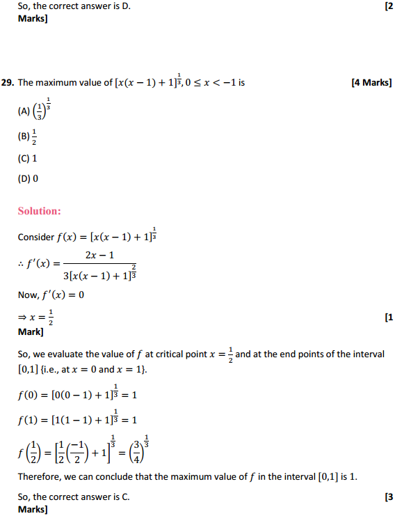 NCERT Solutions for Class 12 Maths Chapter 6 Application of Derivatives Ex 6.5 75