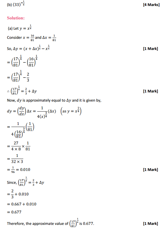 NCERT Solutions for Class 12 Maths Chapter 6 Application of Derivatives Miscellaneous Exercise 2