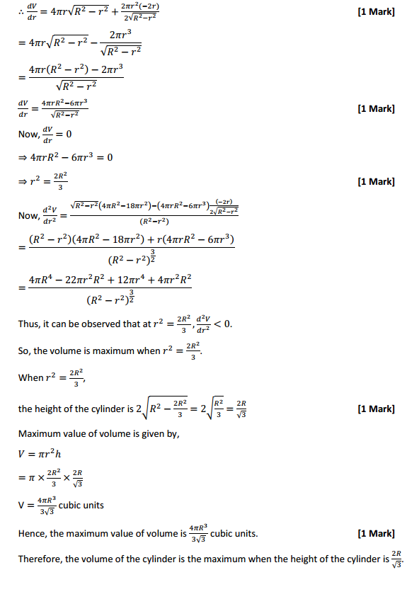 NCERT Solutions for Class 12 Maths Chapter 6 Application of Derivatives Miscellaneous Exercise 34