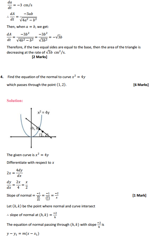 NCERT Solutions for Class 12 Maths Chapter 6 Application of Derivatives Miscellaneous Exercise 8