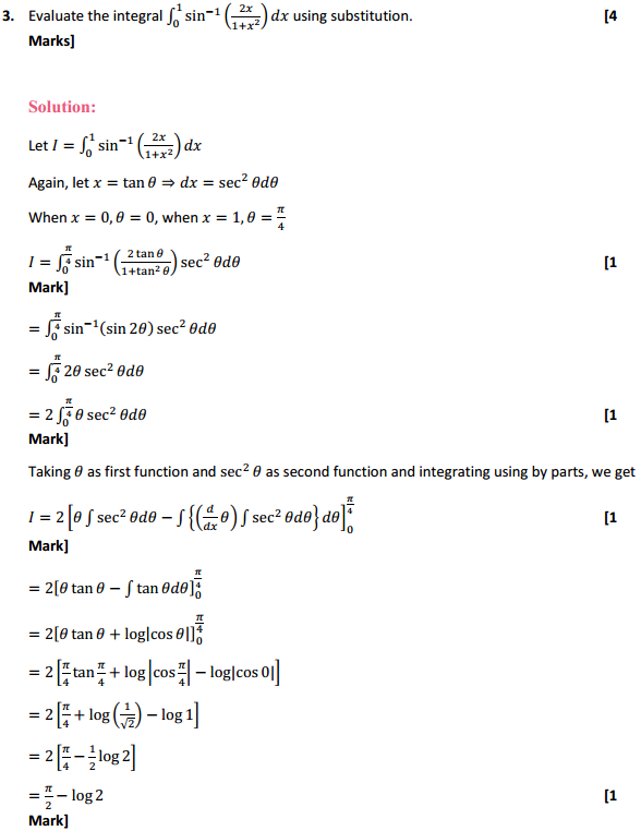 NCERT Solutions for Class 12 Maths Chapter 7 Integrals Ex 7.10 3