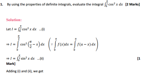 NCERT Solutions for Class 12 Maths Chapter 7 Integrals Ex 7.11 1