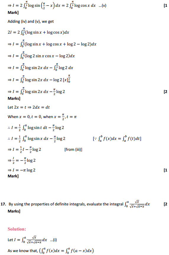 NCERT Solutions for Class 12 Maths Chapter 7 Integrals Ex 7.11 13