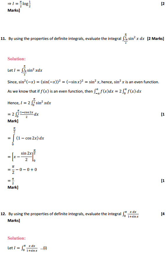 NCERT Solutions for Class 12 Maths Chapter 7 Integrals Ex 7.11 9