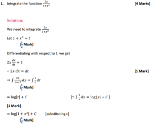 NCERT Solutions For Class 12 Maths Chapter 7 Integrals Ex 7.2 – NCERT MCQ