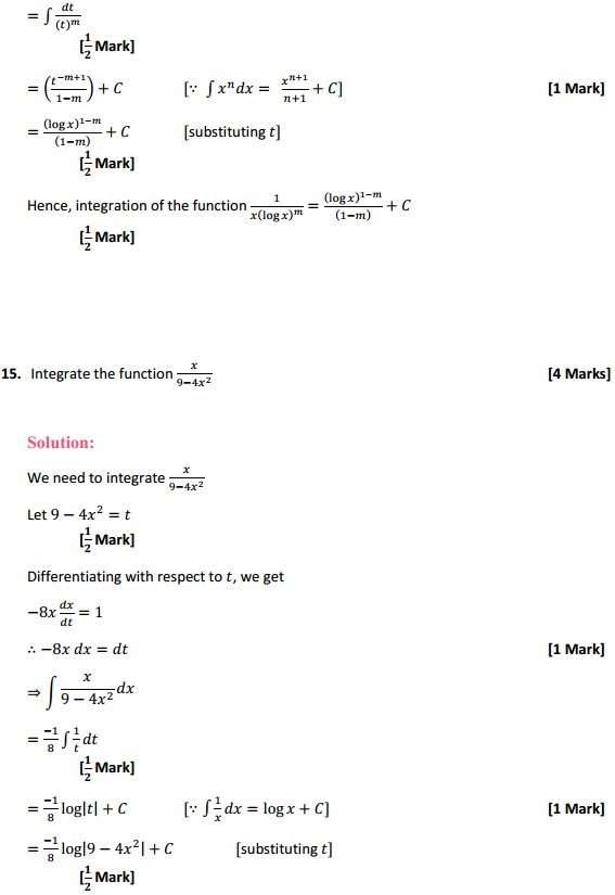 NCERT Solutions for Class 12 Maths Chapter 7 Integrals Ex 7.2 12