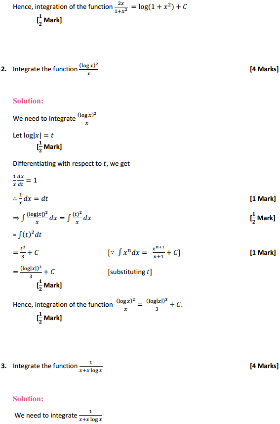 NCERT Solutions for Class 12 Maths Chapter 7 Integrals Ex 7.2 2